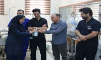 مراسم گرامیداشت روز جهانی بهداشت دست در بیمارستان شهدای گمنام