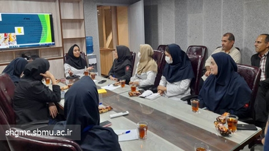 برگزاری کلاس آموزشی مدیریت سبز در بیمارستان شهدای گمنام
