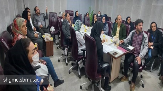 برگزاری چهارمین جلسه میزبانی بهره وری با محوریت واحد مددکاری در بیمارستان شهدای گمنام