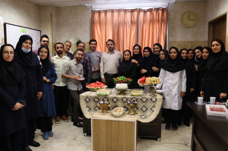 تقدیر از کادر مدارک پزشکی بیمارستان شهدای گمنام